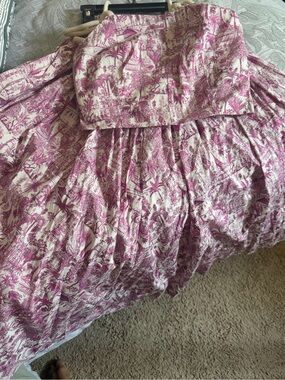 Pink Joie top and skirt set